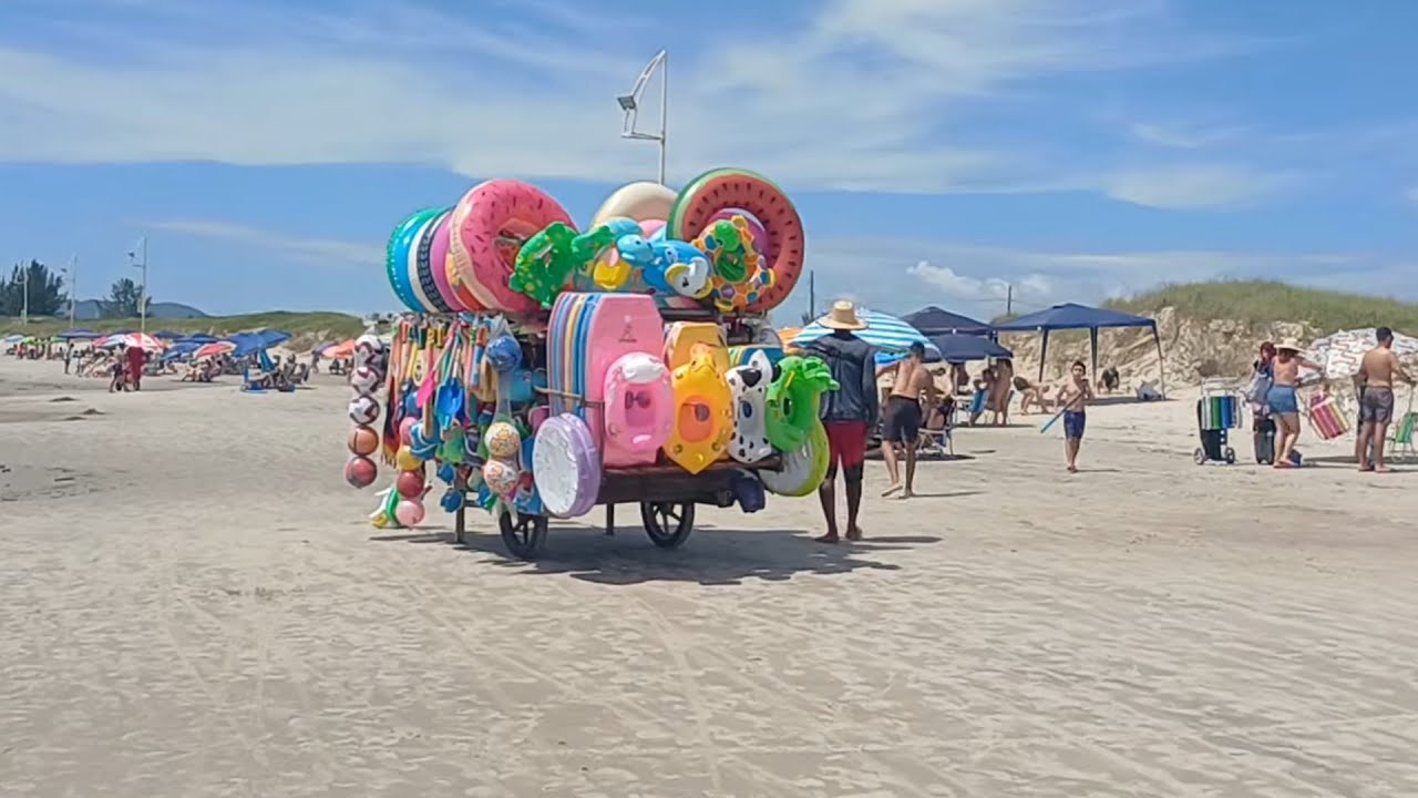 Palhoça sc praia 🌴  do sonho  a praia Pinheira 