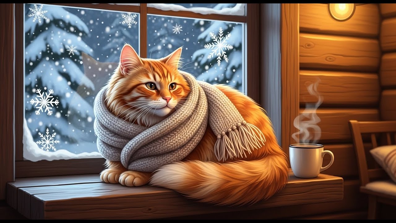 Relaxing Night Music for Cats 💤 12 Hours Anxiety Relief