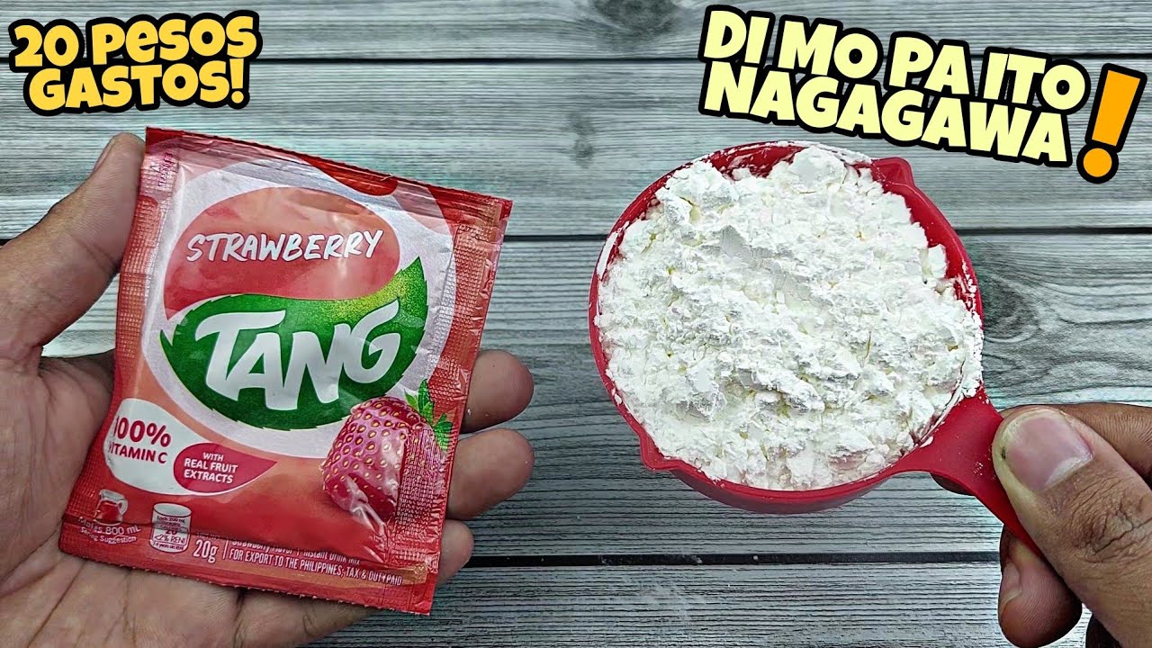 GAWIN mo ito sa 1 CUP ng CORNSATRCH at TANG STRAWBERRY tiyak MALAKI ang KIKITAIN mo dito❗