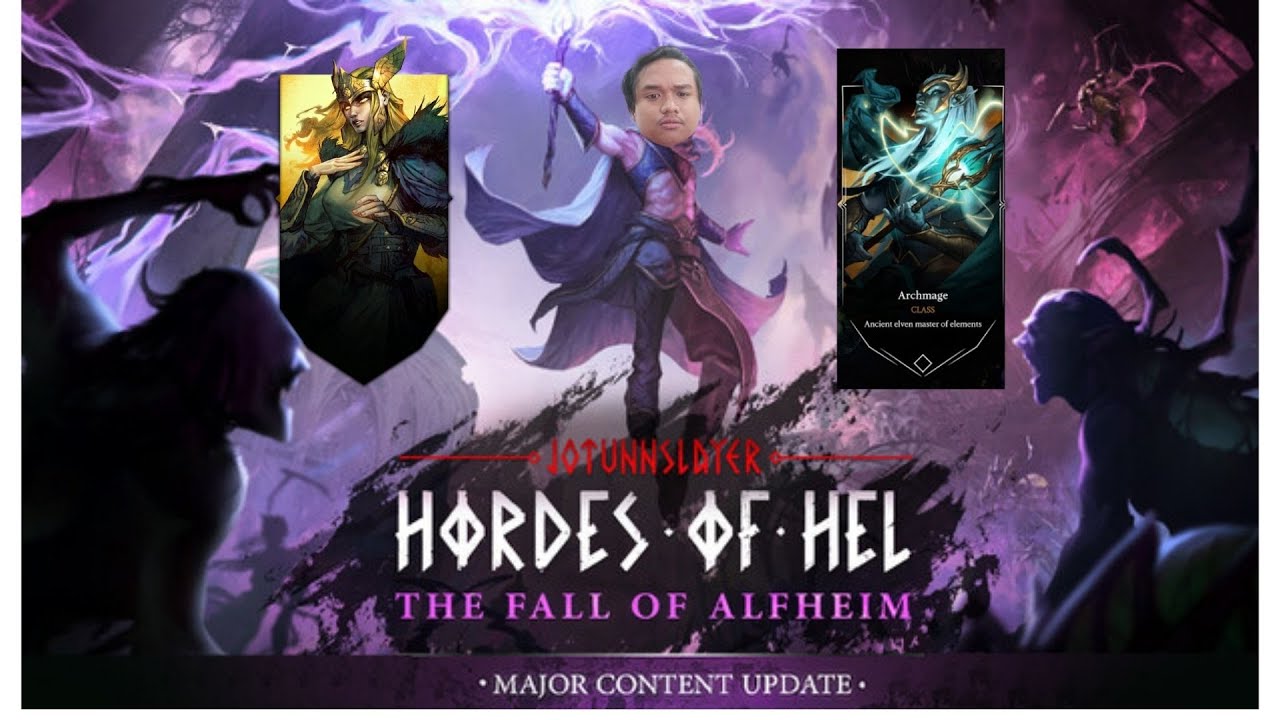 THE STRONGEST ARCMAGE IN JOTUN HAS ARRIVE | JOTUN SLAYER HORDES OF HEL ARCMAGE NIGHTMARE MODE MAP 1
