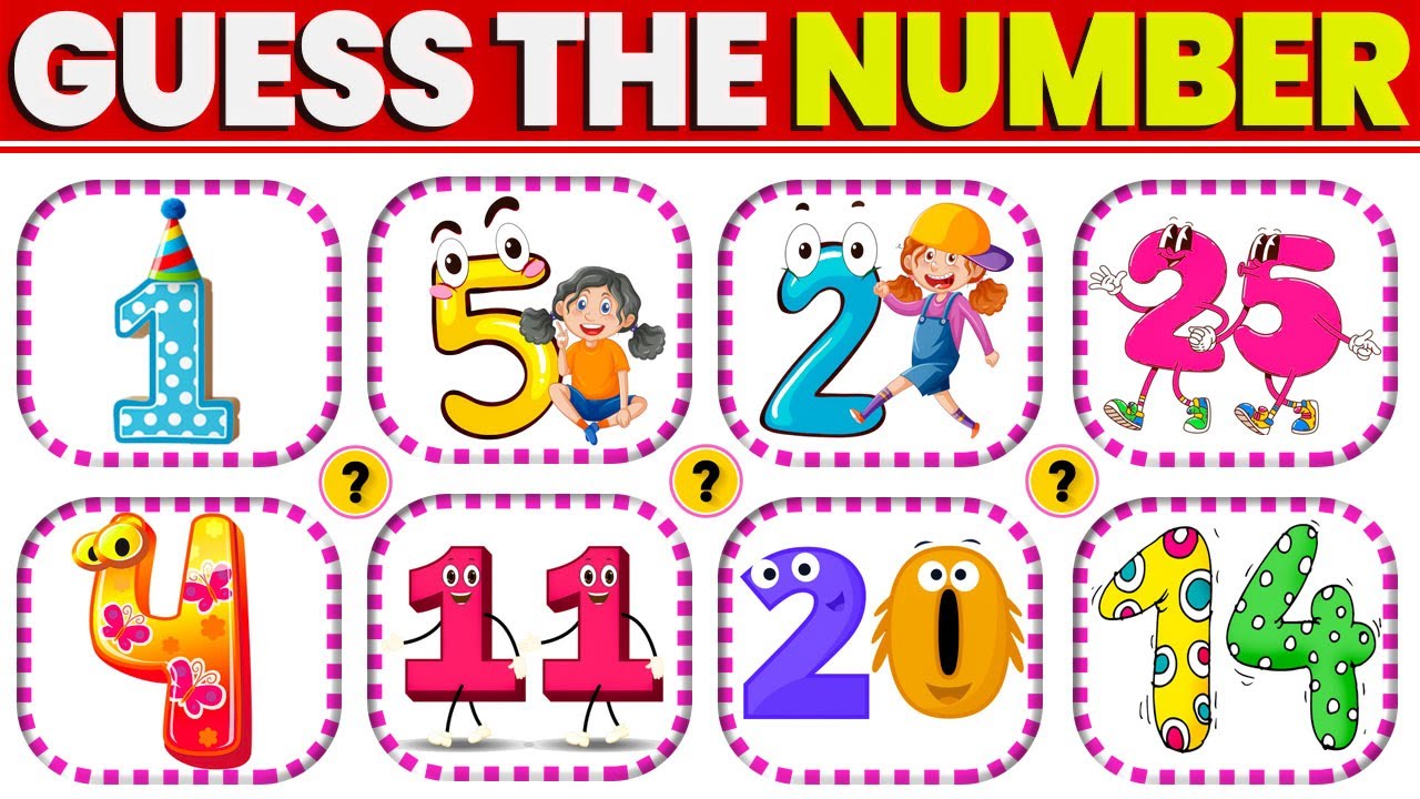Guess the Number 🔢 | Fun Numbers Quiz for Kids | Learn Numbers 1 to 30 | Kids Learning Game