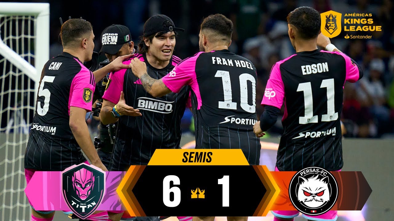 Real Titán de GERMÁN GARMENDIA VS Persas de ZEEIN | Partido Completo Semifinal (6-1)