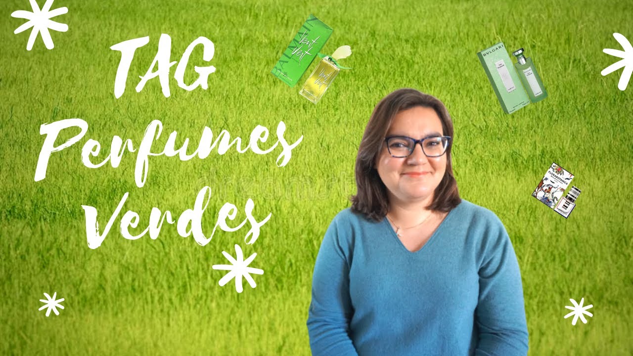 Tag fragancias con notas verdes.
