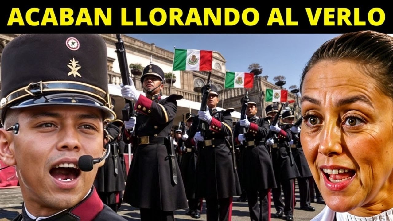 SHEINBAUM No se Esperaba Lo Que Hizo El CADETE Con La Bandera Mexicana ¡Volvió Más Poderoso!