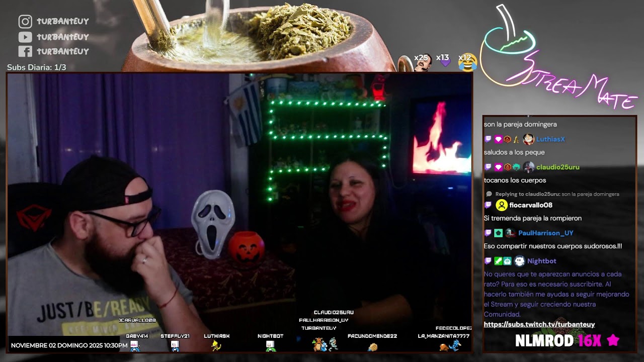 🔞[URU/ESP] 🧉🧉 STREAMATE 🧉🧉 ft @Deboritah ❗️comandos  ❗️meet (20% OFF en Meetion y Fantech)