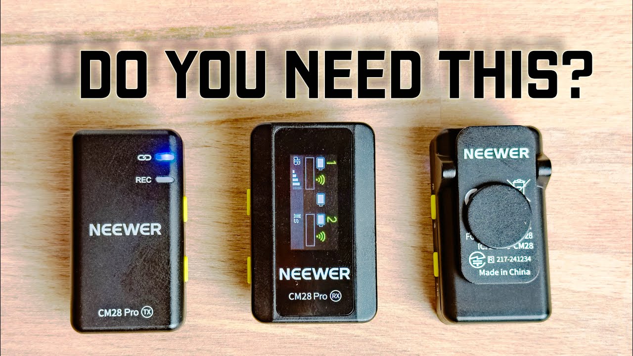 Качество и цена - беспроводной микрофон Neewer CM28 Pro с двумя микрофонами