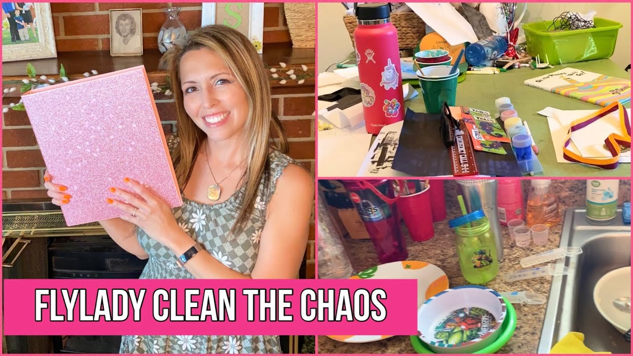 Hoarders ❤️ Flylady Cleaning the Chaos | My ADHD Control Journal | Clean with me