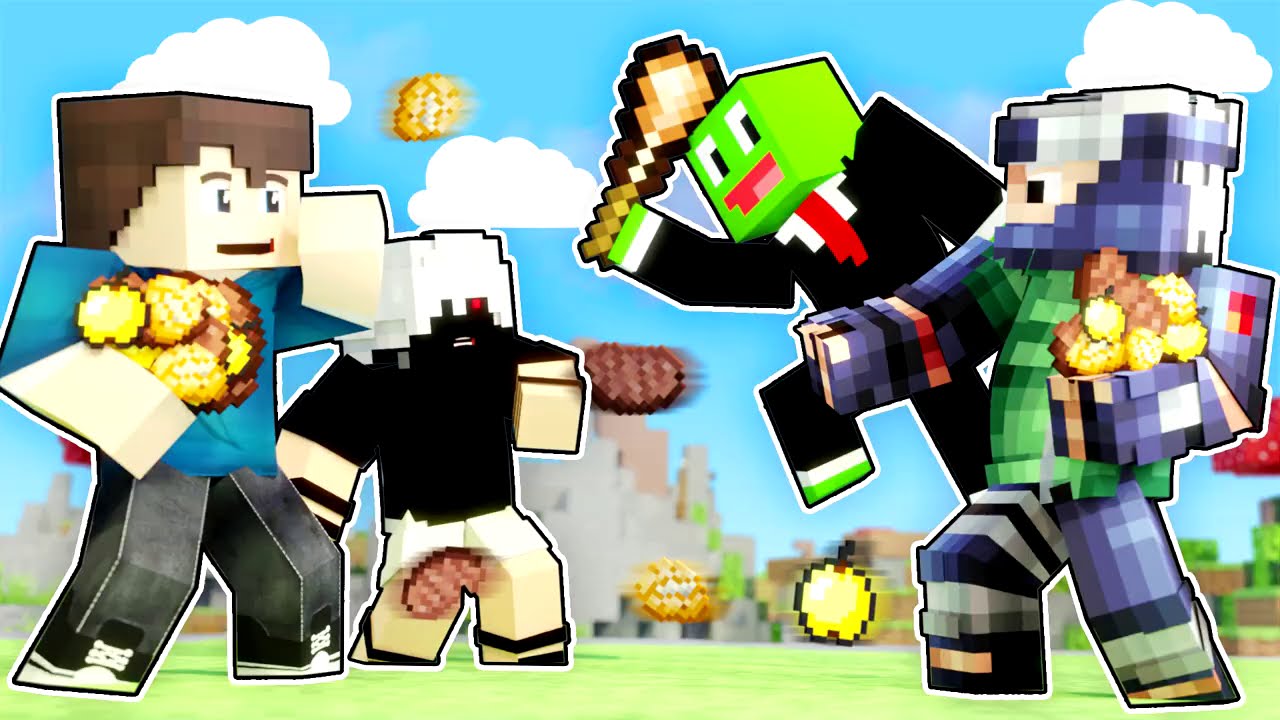 ماين كرافت : حرب السرير الاكل مع 