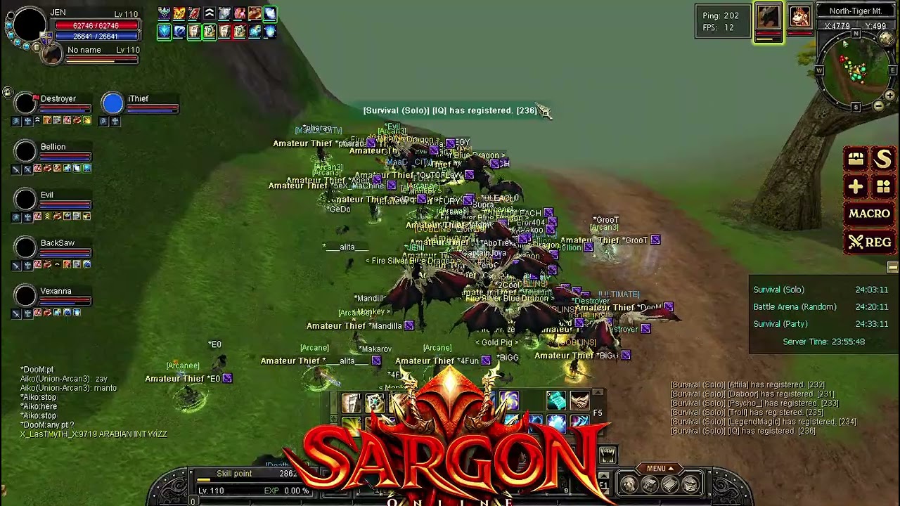 sargon online kill caravan