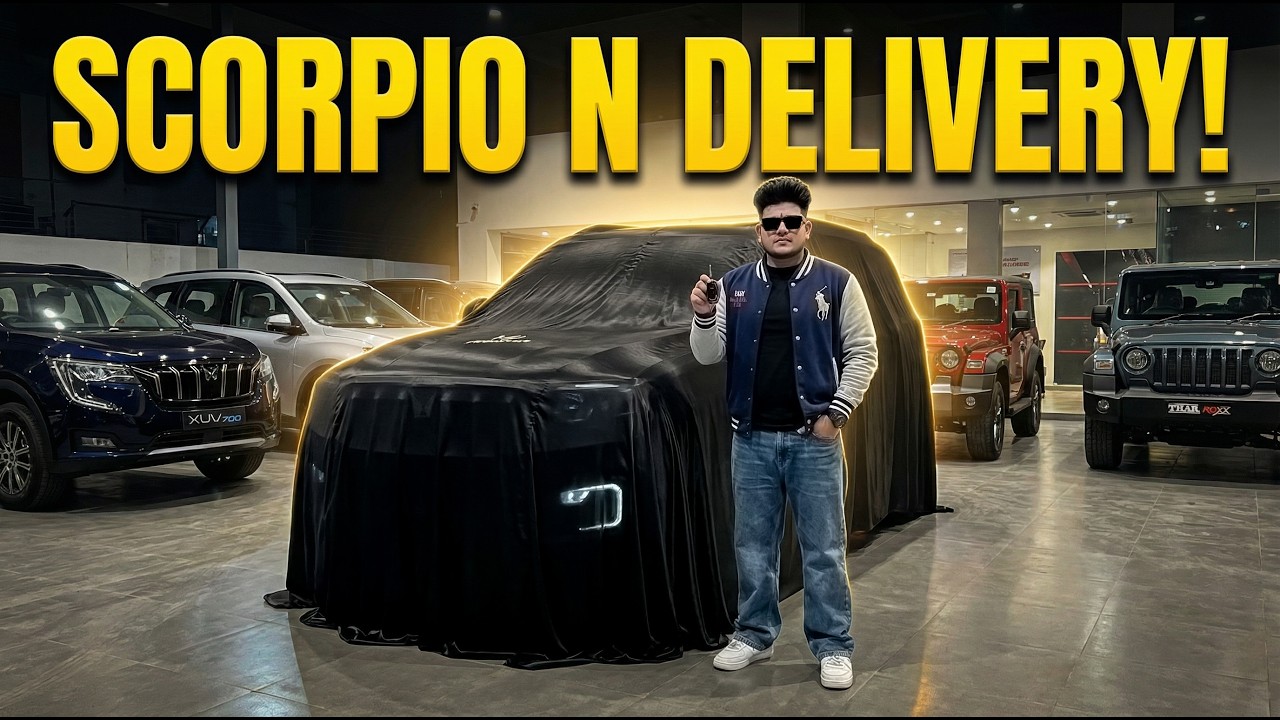 Scorpio N Z8 Select Diesel Automatic Black | Delivery & First Look 2026