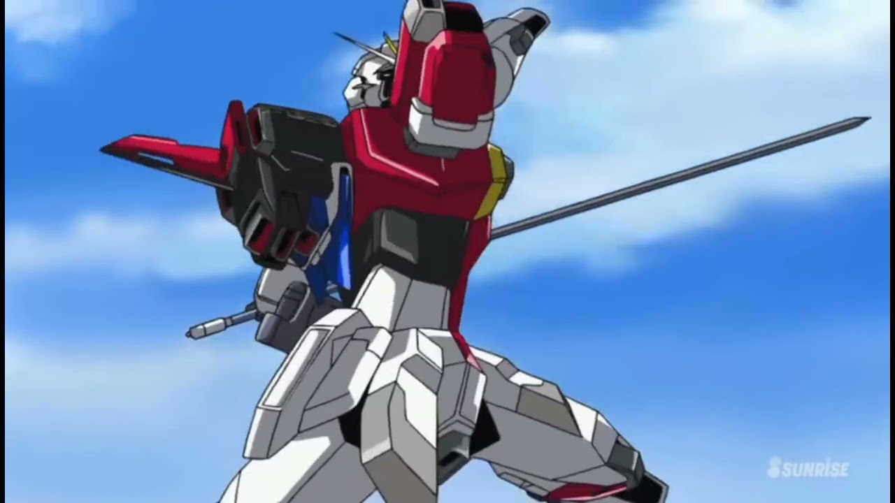 Sword impulse gundam vs chaos.abyss.gaia gundam GUNDAM SEED DESTINY