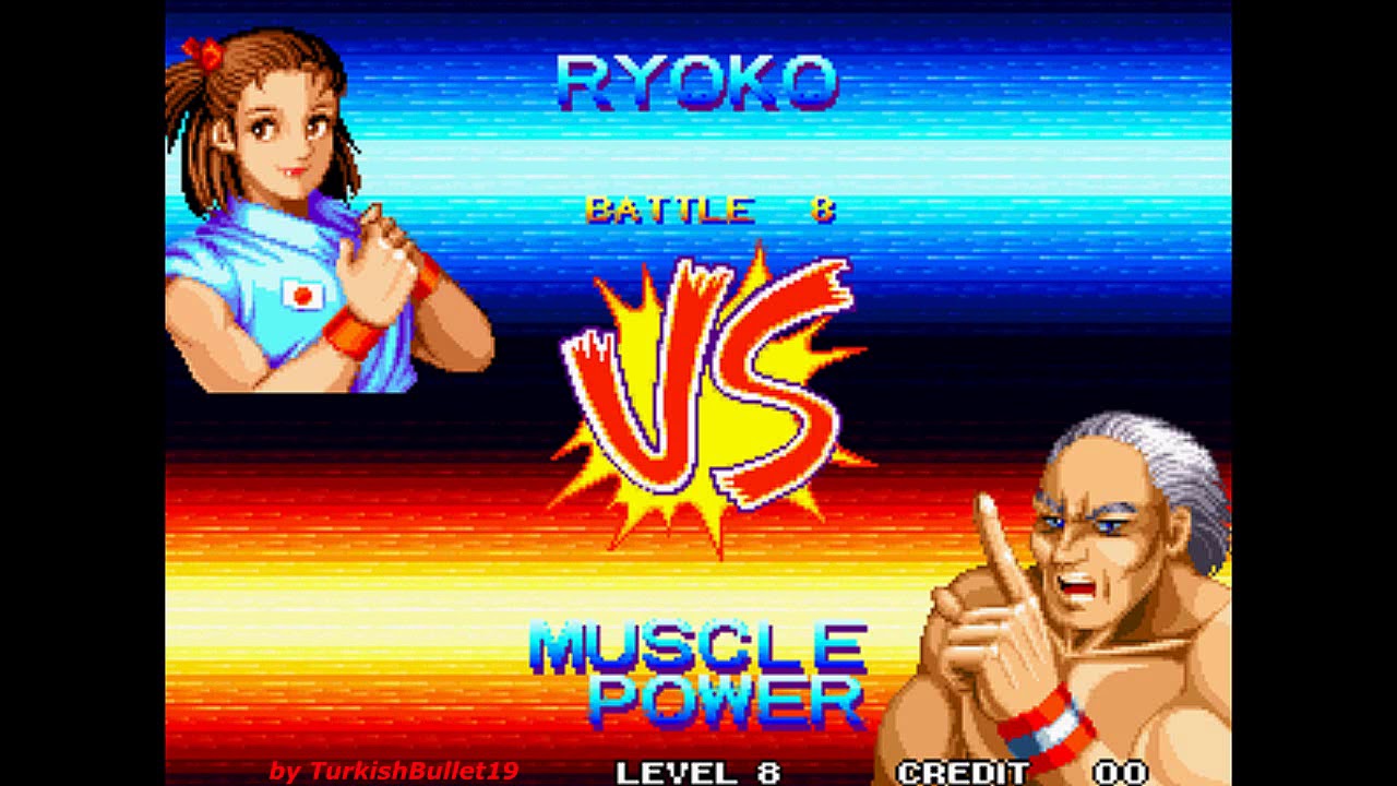 World Heroes 2 (World) (Arcade) - (Longplay - Ryoko Izumo | Normal Mode | Level 8 Difficulty)