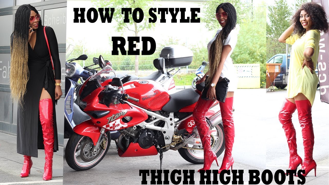 HOW TO STYLE // WEAR THIGH HIGH BOOTS  + SHOES | THIGH HIGH BOOTS | inspiredbyvon