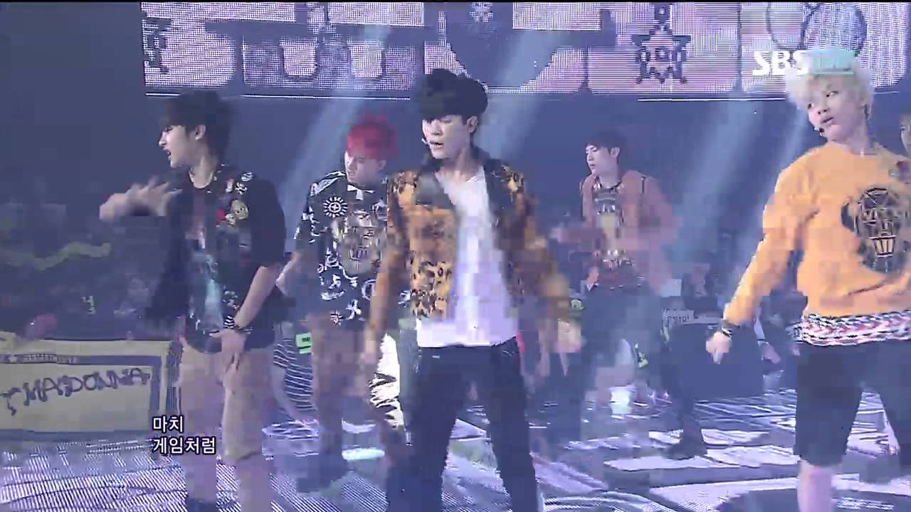VIXX [ROCK UR BODY] @SBS Inkigayo Популярная песня 20120916