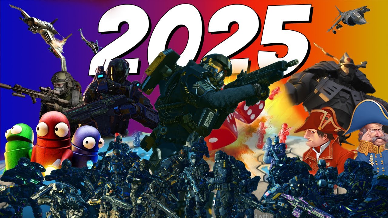 ЛУЧШЕЕ ЗА 2025 ГОД (Planetside 2, Escape From Tarkov, R.E.P.O, War Thunder, RISK и многое другое!)