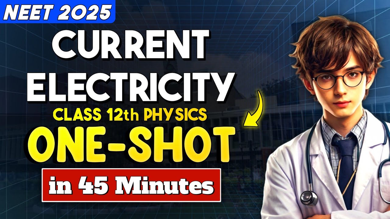 Complete CURRENT ELECTRICITY in One Shot Class 12 NEET/JEE 2025