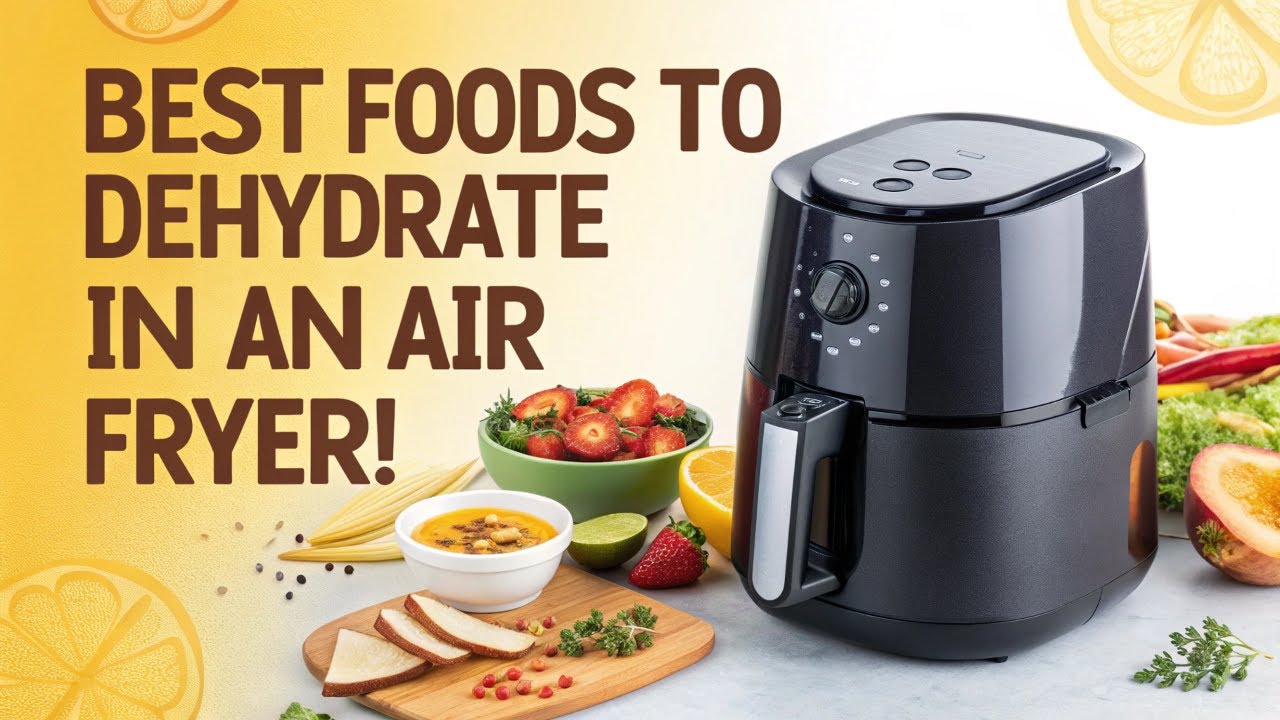 Best Foods to Dehydrate in an Air Fryer!