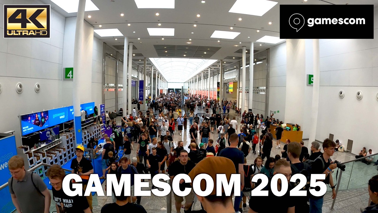 Gamescom 2025 - A look around GAMER heaven!