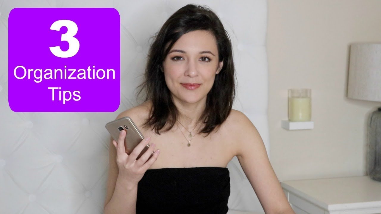 3 Biggest Organization Tips