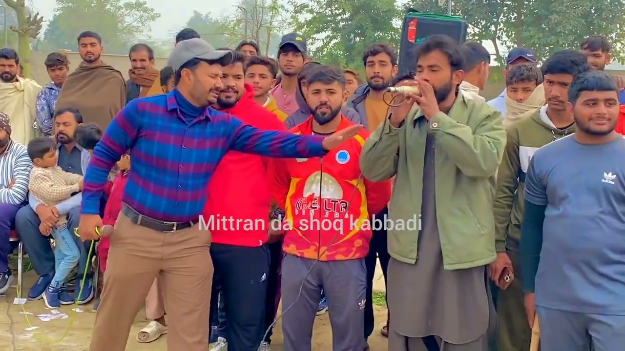 Paini vs karbath 2nd half mansha shaheed kabbadi cup padhana