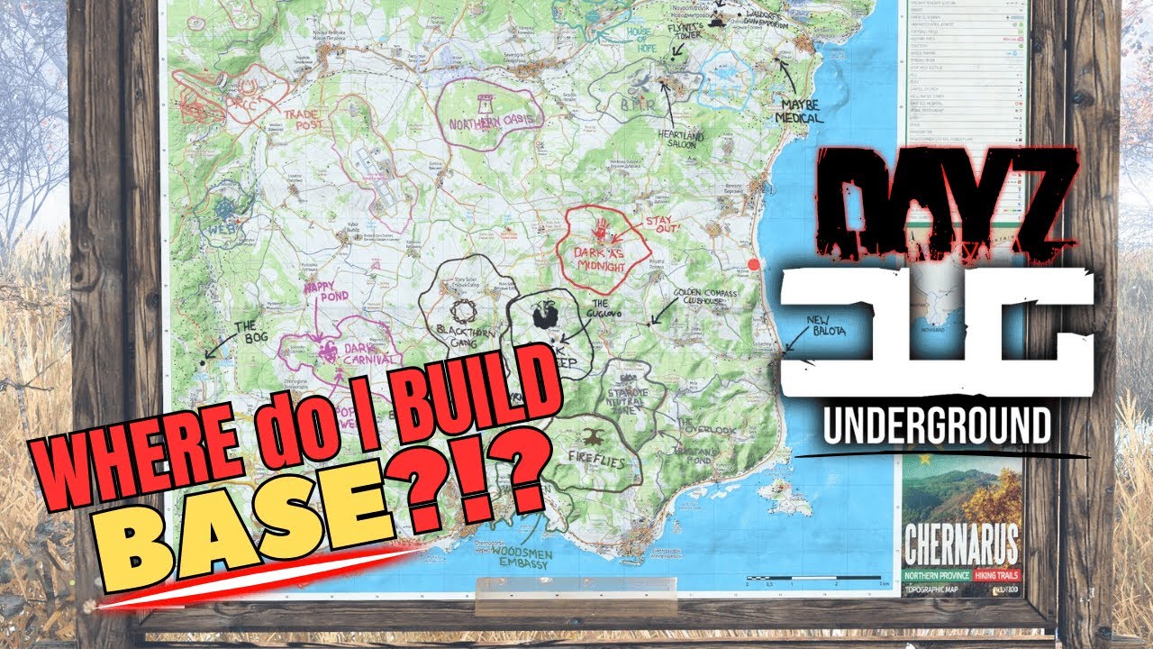 Building a BASE in the NOTORIOUS DayZ UNDERGROUND | 