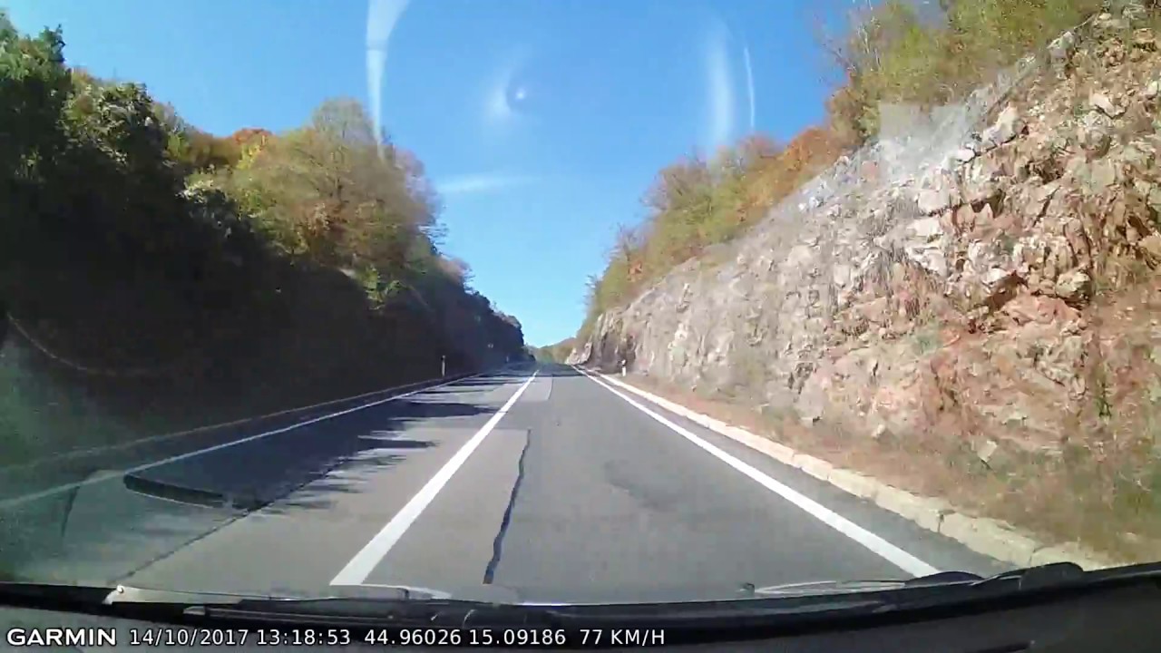 DRIVE #006: Otočac-Senj (Croatia) (timelapse 4x) *Read Description*