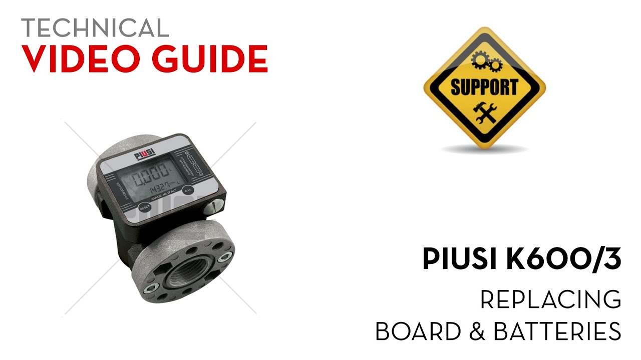 Piusi K600 - Change Battery and Board