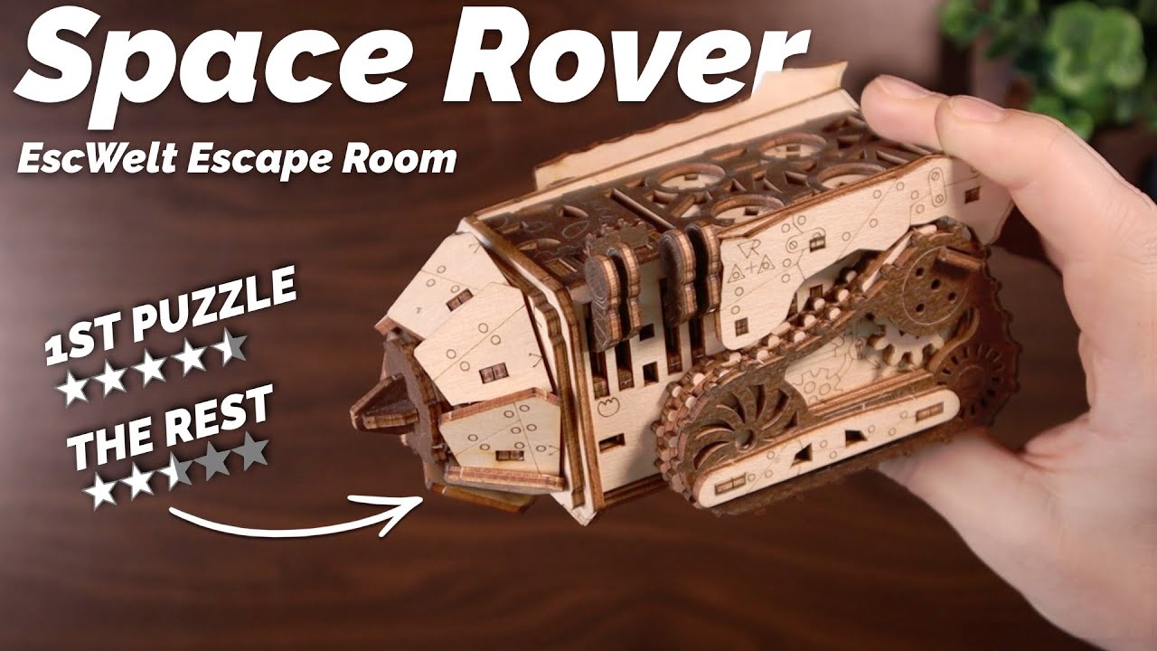 Первая головоломка СЛОЖНАЯ, остальные — НЕТ | Space Rover | Escape Room Puzzle Box | EscWelt