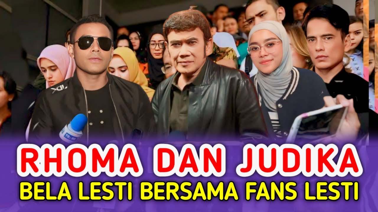 Akhirnya Rhoma Irama dan Judika Pasang Badan Untuk Membela Lesti Kejora Terkait Kasus Lagu Hak Cipta