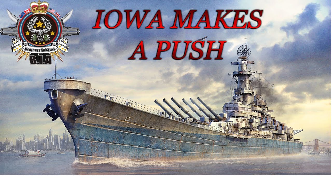 World of Warships- Iowa, 5 Kills, 140,000 Damage