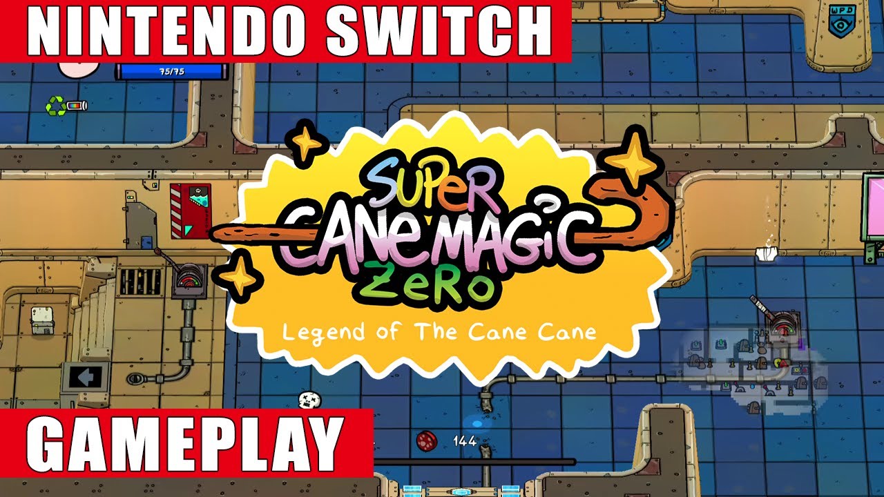 Super Cane Magic ZERO Nintendo Switch Gameplay