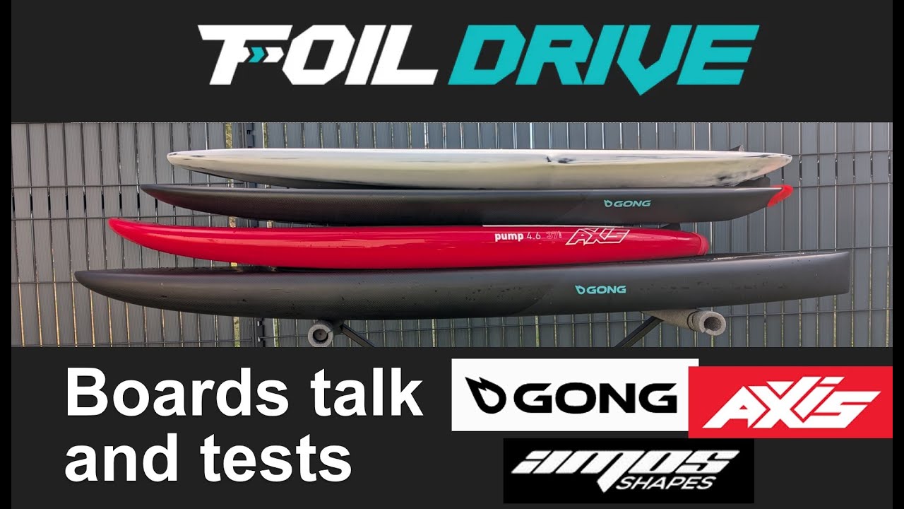 Foil Drive boards talk and tests (Axis, Amos, Gong)