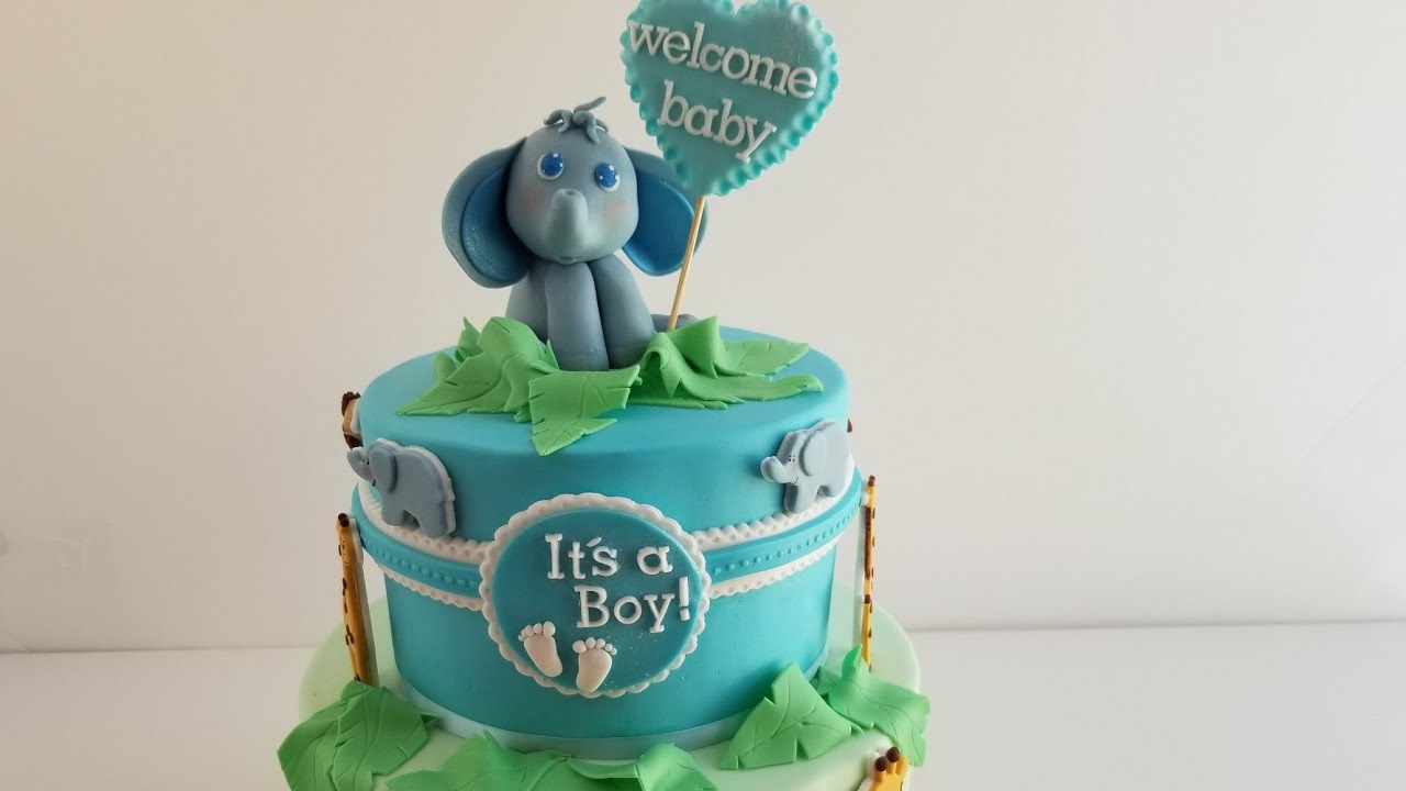 #109- Pastel para baby shower