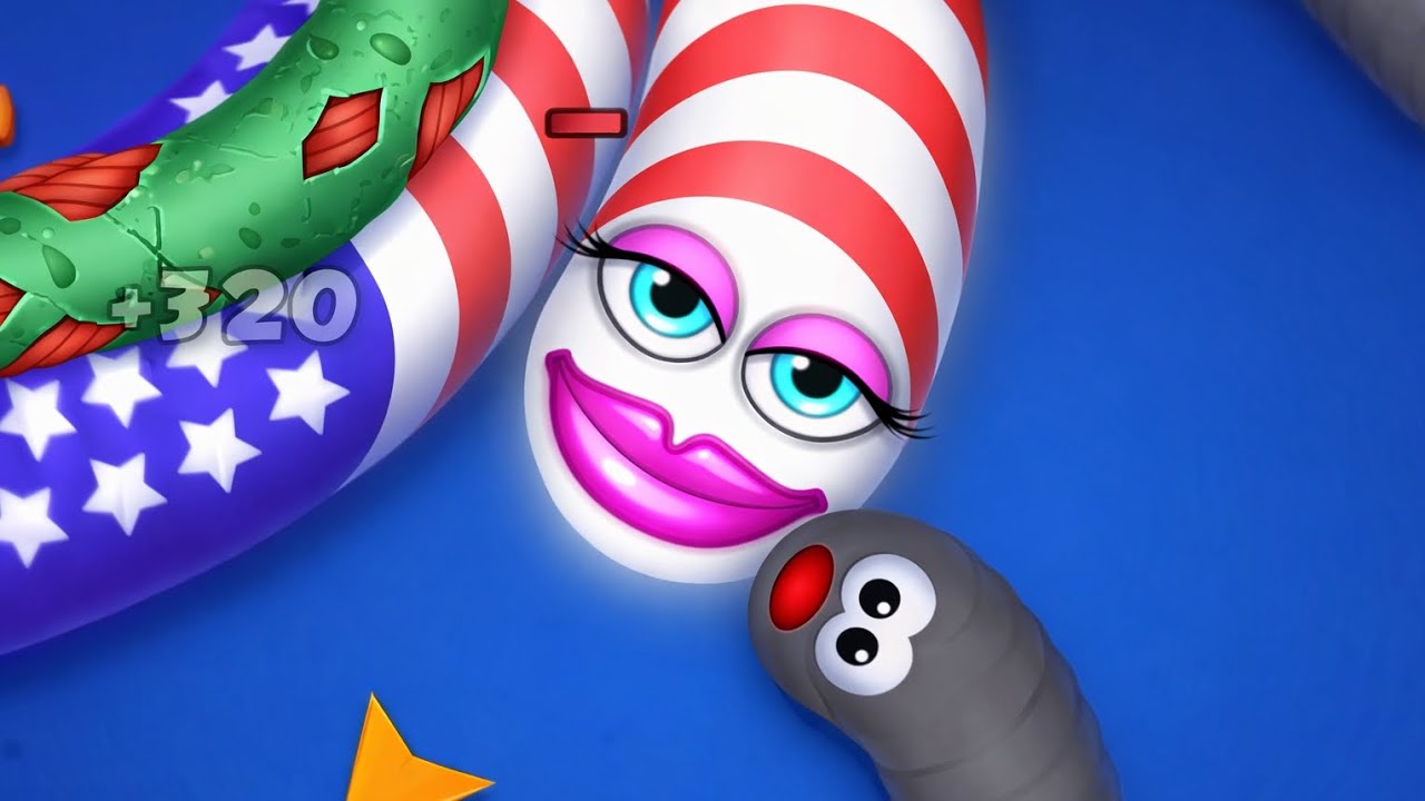 🐍 WORMS ZONE.IO Hungry snake in top gameplay 69 worms zone best gameplay!#wormszone 