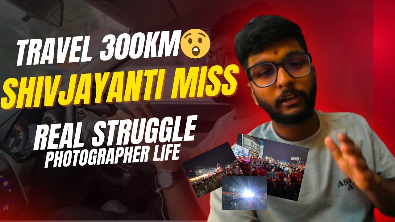 300 KM Travel for Wedding Shoot | Shiv Jayanti Miss Ho Gayi 😔 | Attish Vlogs