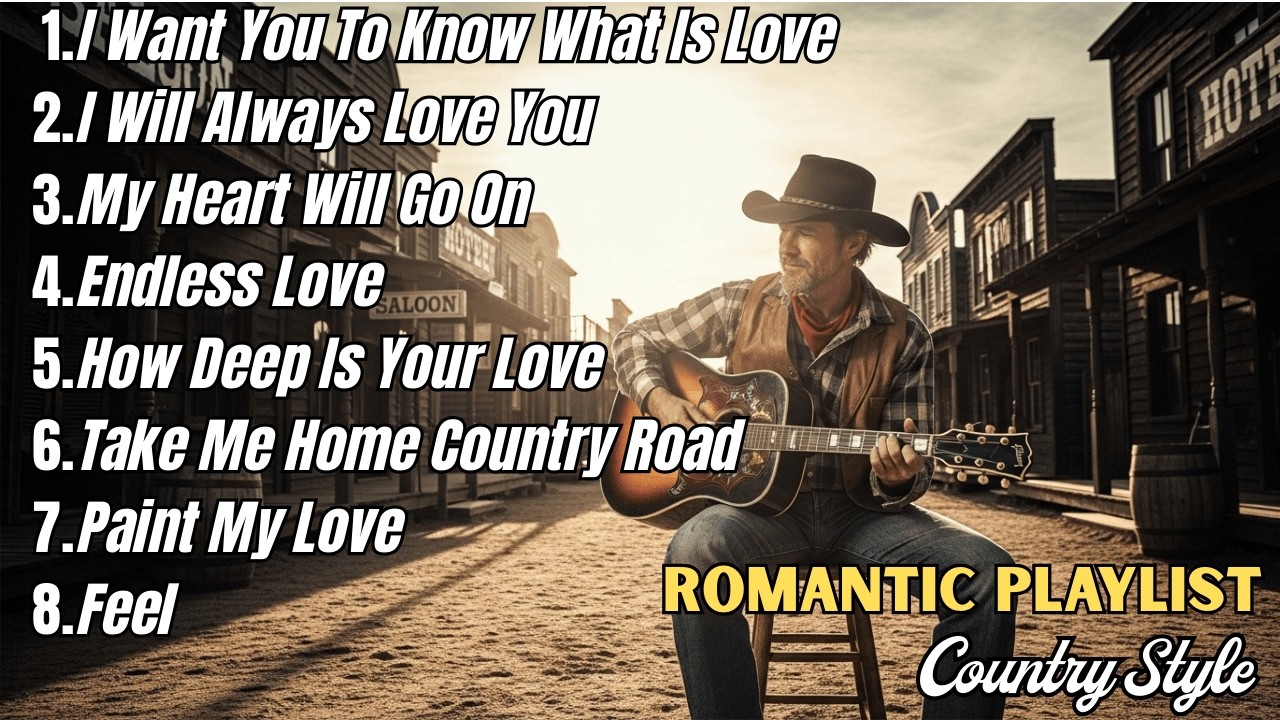 Vintage & Modern Love Songs in Timeless Country Style