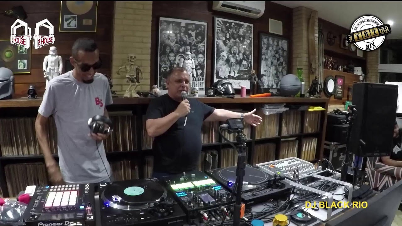 TBT MIX 188 - DJ JUNIOR MACHADO RECEBE DJ ALEX FABIANO E AMIGOS DJS