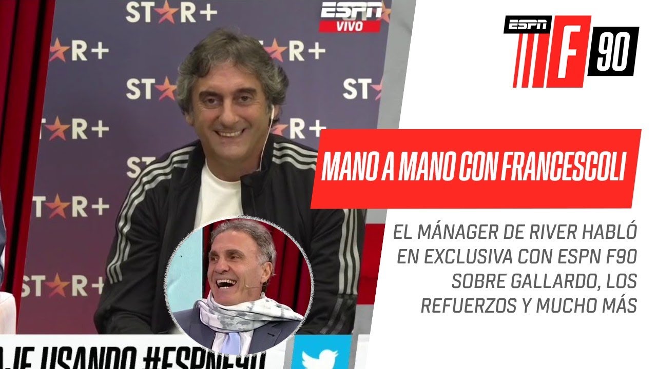Enzo #Francescoli, mano a mano con #ESPNF90: 