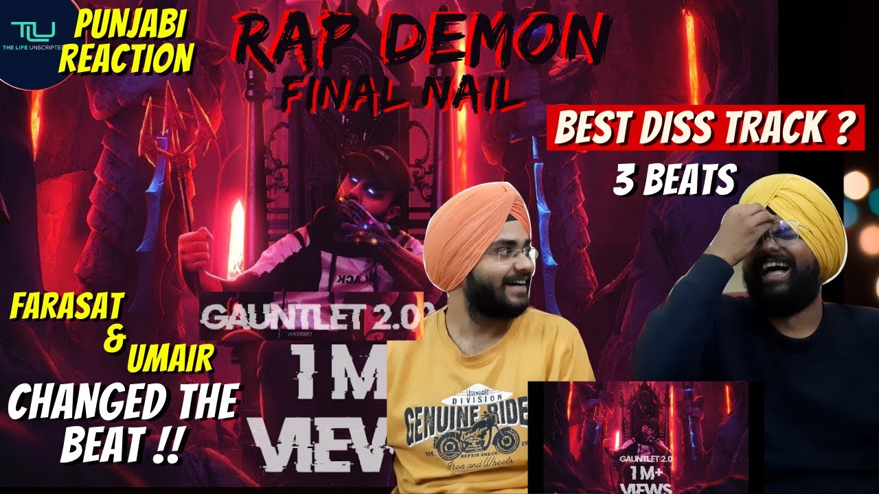 GAUNTLET 2.0 REACTION VIDEO | Punjabi Reaction + Review| RAP DEMON CHEN-K DISS |