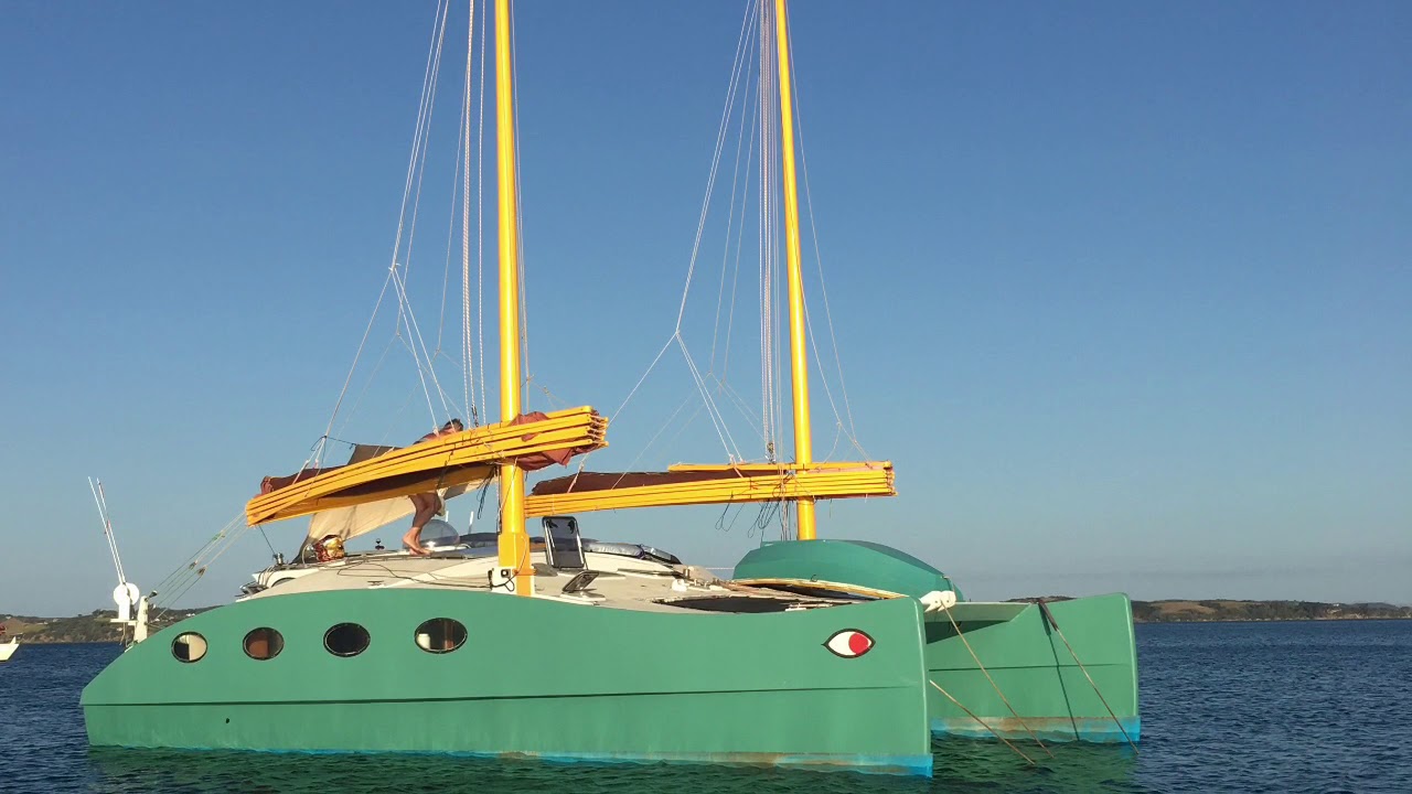 Oryx 33 Catamaran Junk Rig For Sale