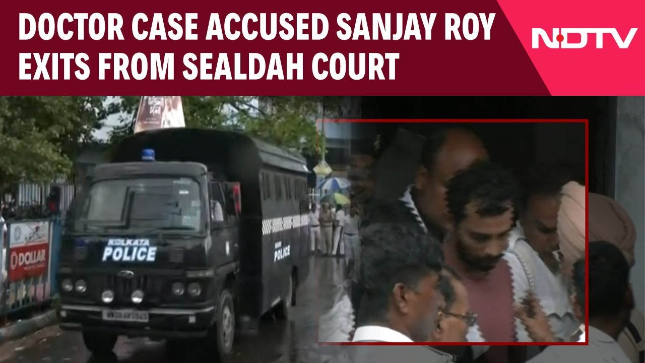 Kolkata Case | Doctor Rape-Murder Case Accused Sanjay Roy Exits From Sealdah Court In Kolkata