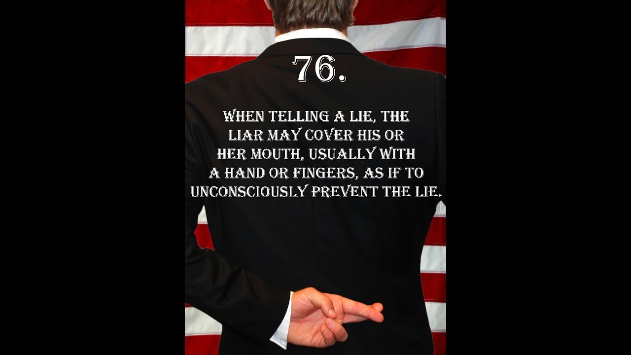 Why Liars Cover Their Mouths When They Speak - Deception Tips Video 76