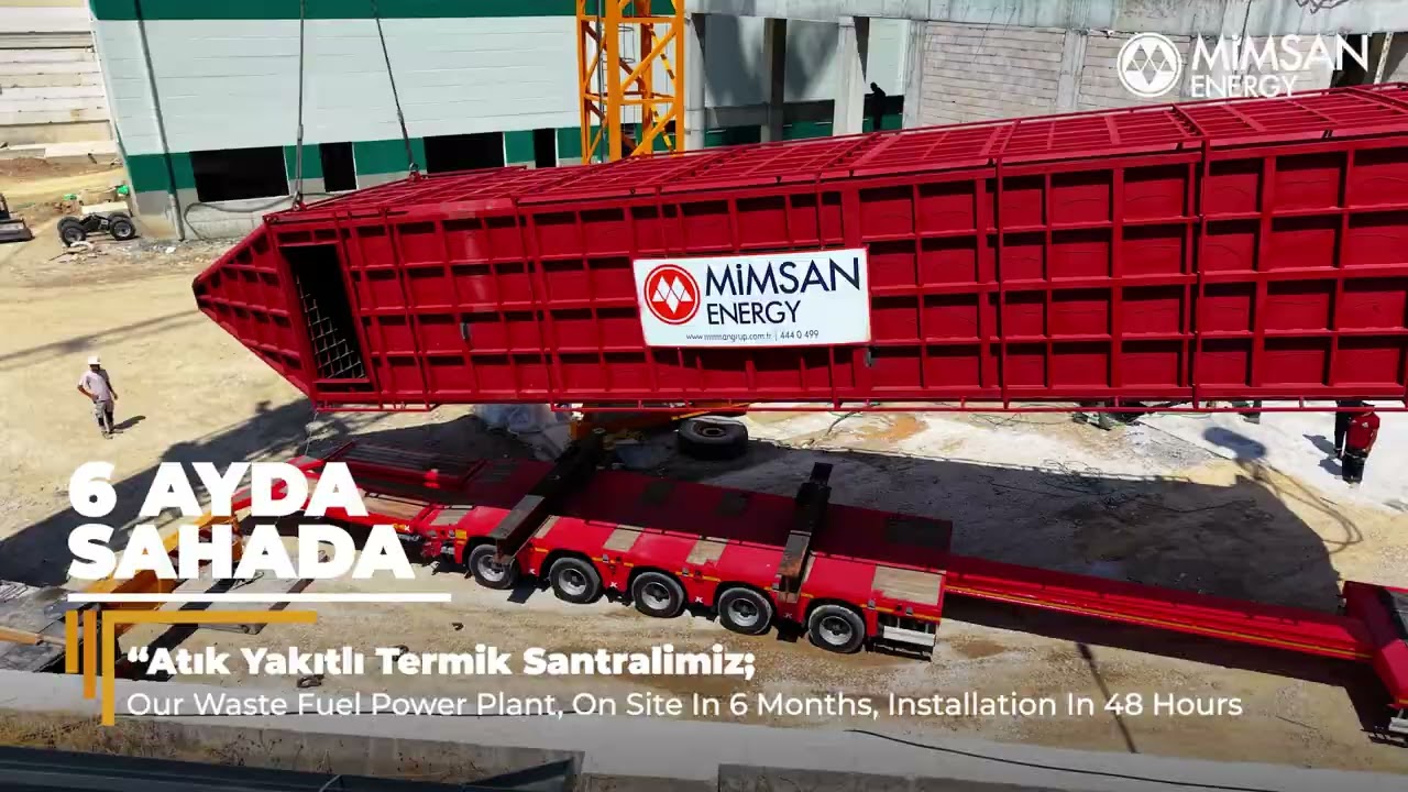 Atık Yakıtlı Termik Santrali - Waste Fuel Power Plant