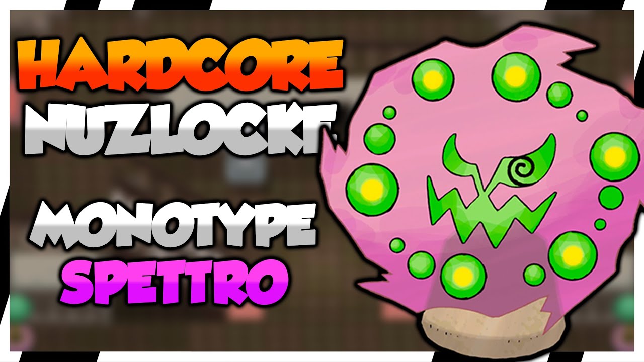 Pokemon PERLA HARDCORE NUZLOCKE monotype SPETTRO - Challenge ITA - Speciale HALLOWEEN
