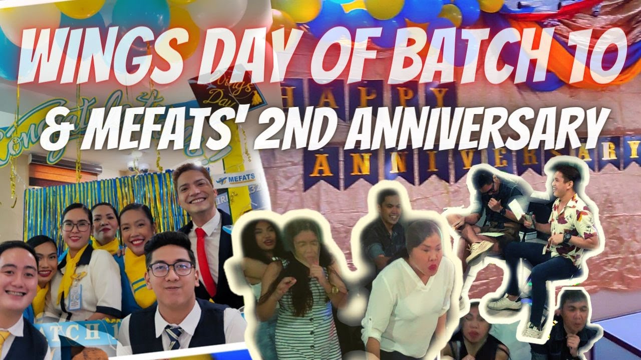2nd Anniversary Celebration of MEFATS Flight Attendant School and Batch 10-2020's Wings Day