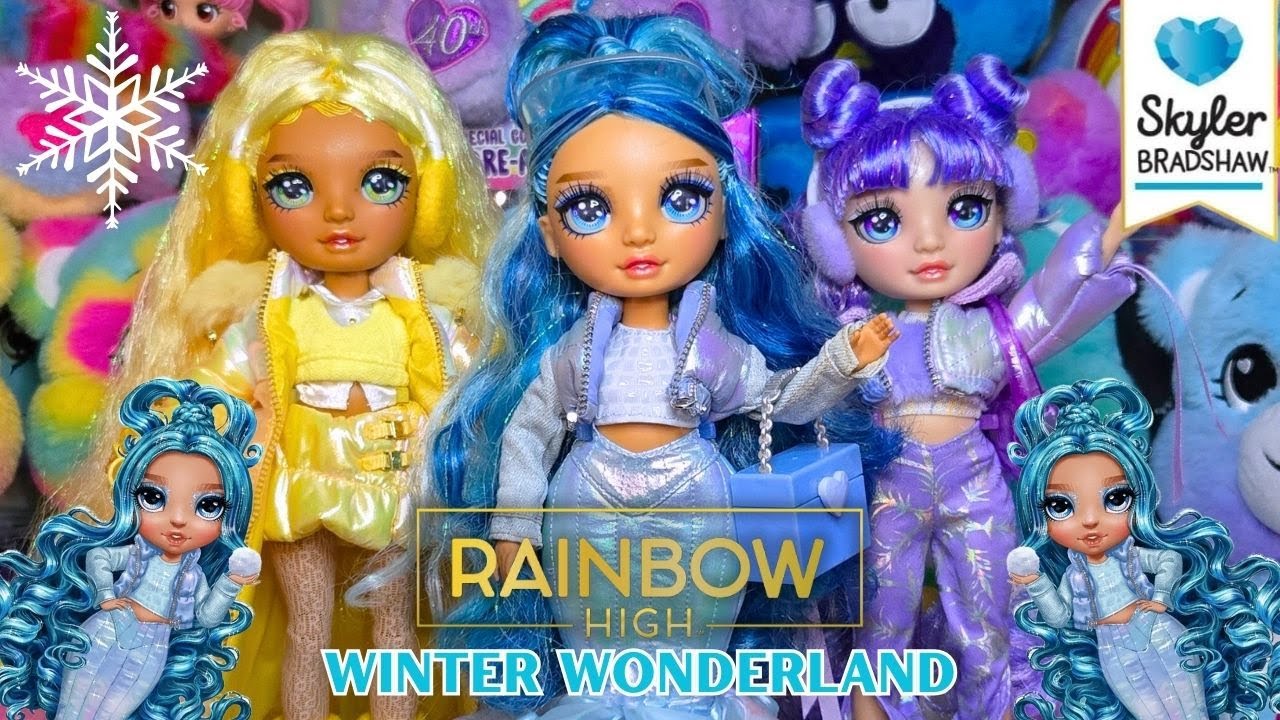 ❄️Back In Blue❄️Rainbow High Winter Wonderland Skyler Doll Unboxing