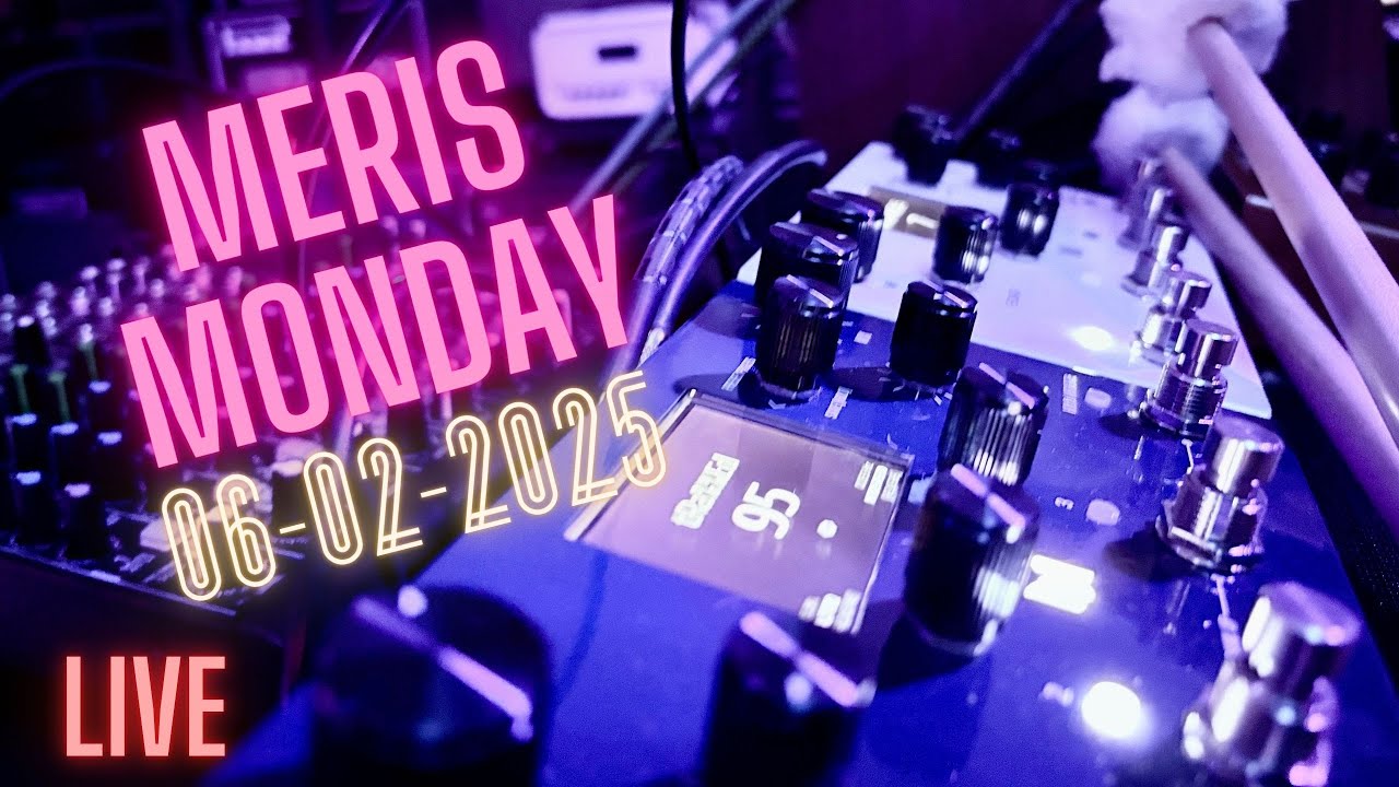 Flipside Music - Meris Monday 06-02-2025 Ambient Improv : Featuring Meris Enzo X, LVX & Mercury X