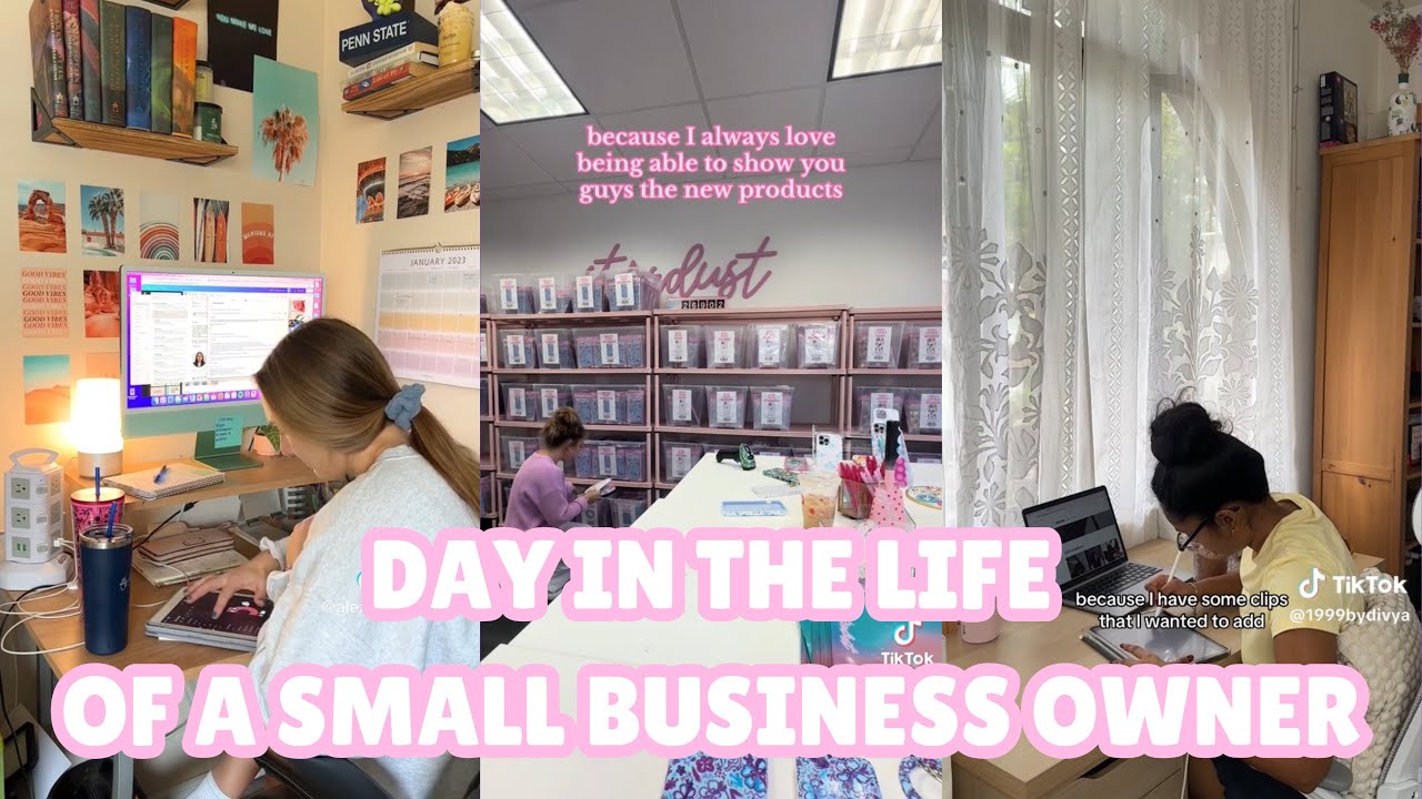 ✨ A Real Day in the Life of a Small Business Owner 💌 Behind-the-Scenes Compilation 
