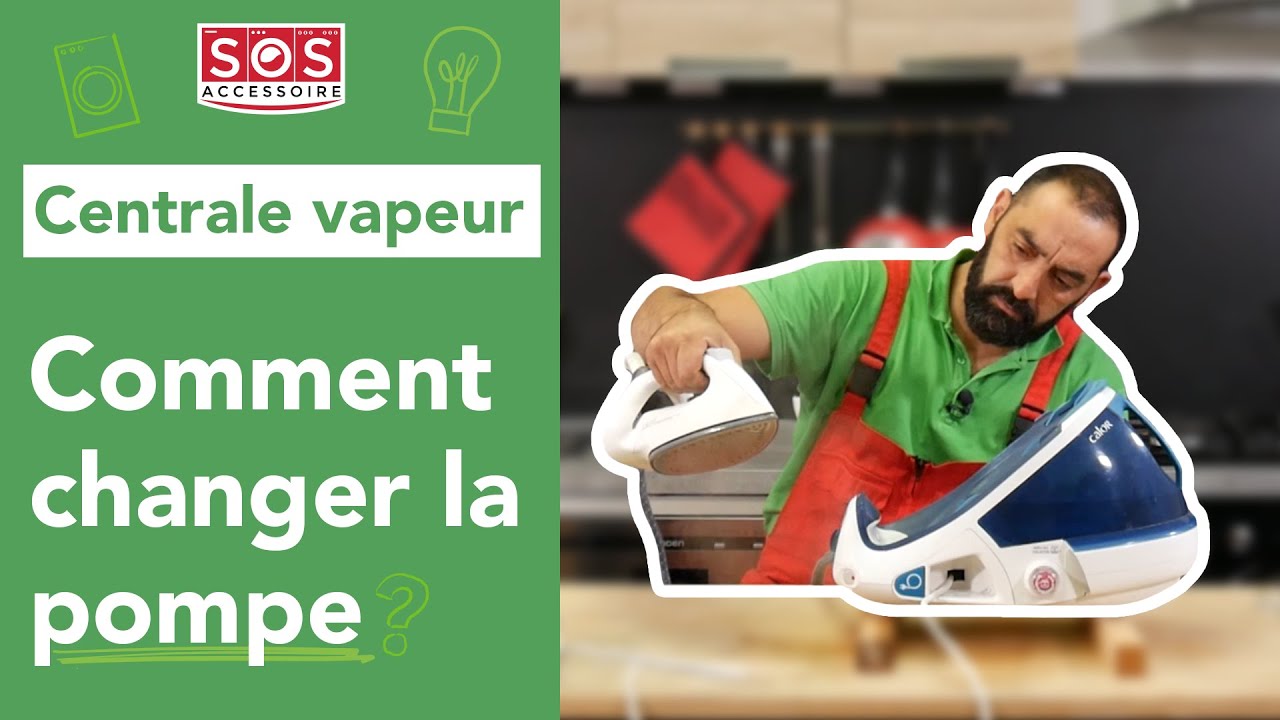 💨 Ma centrale vapeur fuit ! Comment changer la pompe ?
