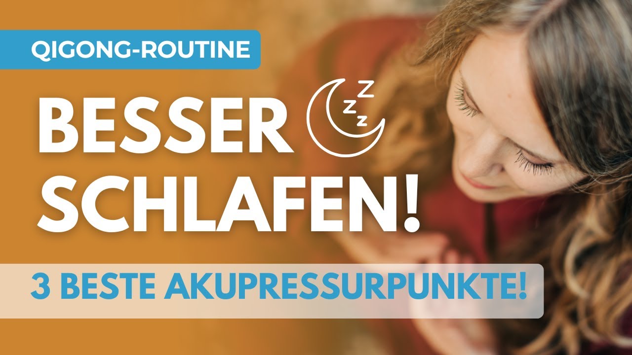Besser schlafen: Die 3 besten Akupressurpunkte!